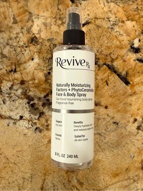 NEW Revive RX Naturally Moisturizing Factors + Phytoceramides Spray
